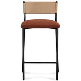 Celine Bar & Counter Stool, Maroon