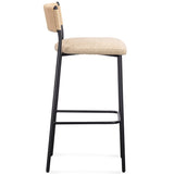 Celine Bar & Counter Stool, Tan