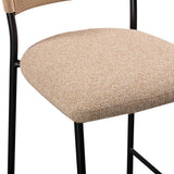 Celine Bar & Counter Stool, Tan