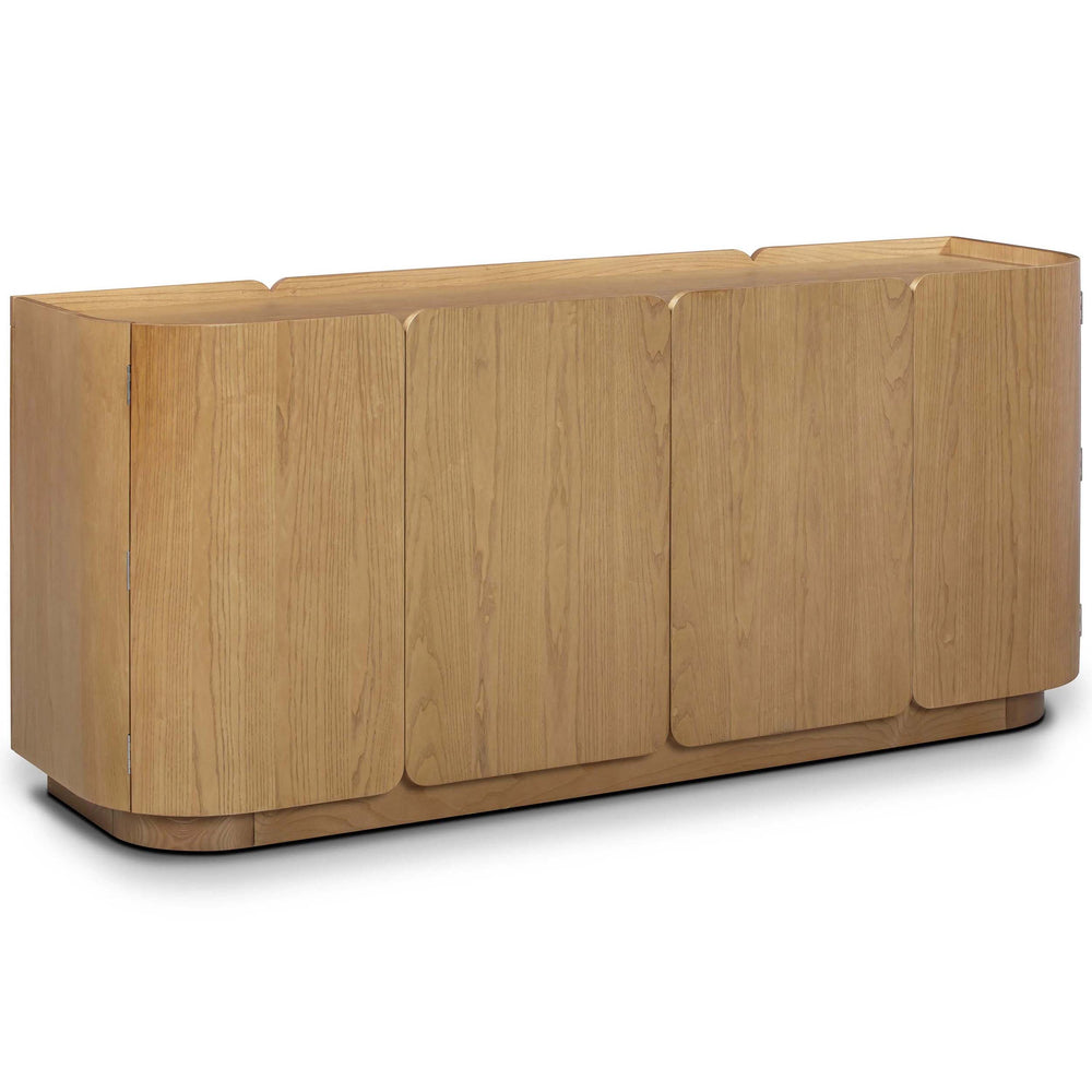 Moora 4-Door Sideboard, Natural Ash