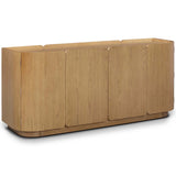 Moora 4-Door Sideboard, Natural Ash