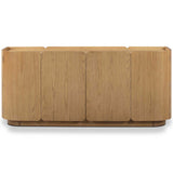 Moora 4-Door Sideboard, Natural Ash