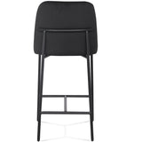 Sydney Counter Stool, Black, Set of 2