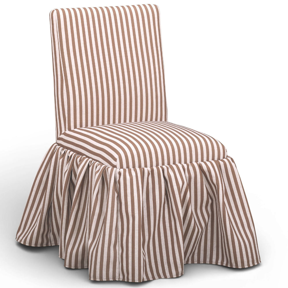 Gertrude Striped Skirted Dining Chair by TOV