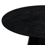 Brocha Round Dining Table, Black