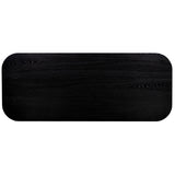 Brocha Rectangular Dining Table, Black
