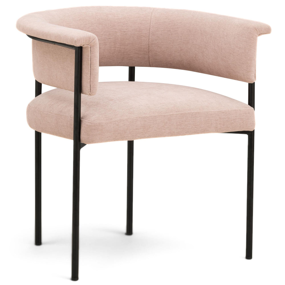 Taylor Dining Chair, Light Pink