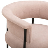 Taylor Dining Chair, Light Pink
