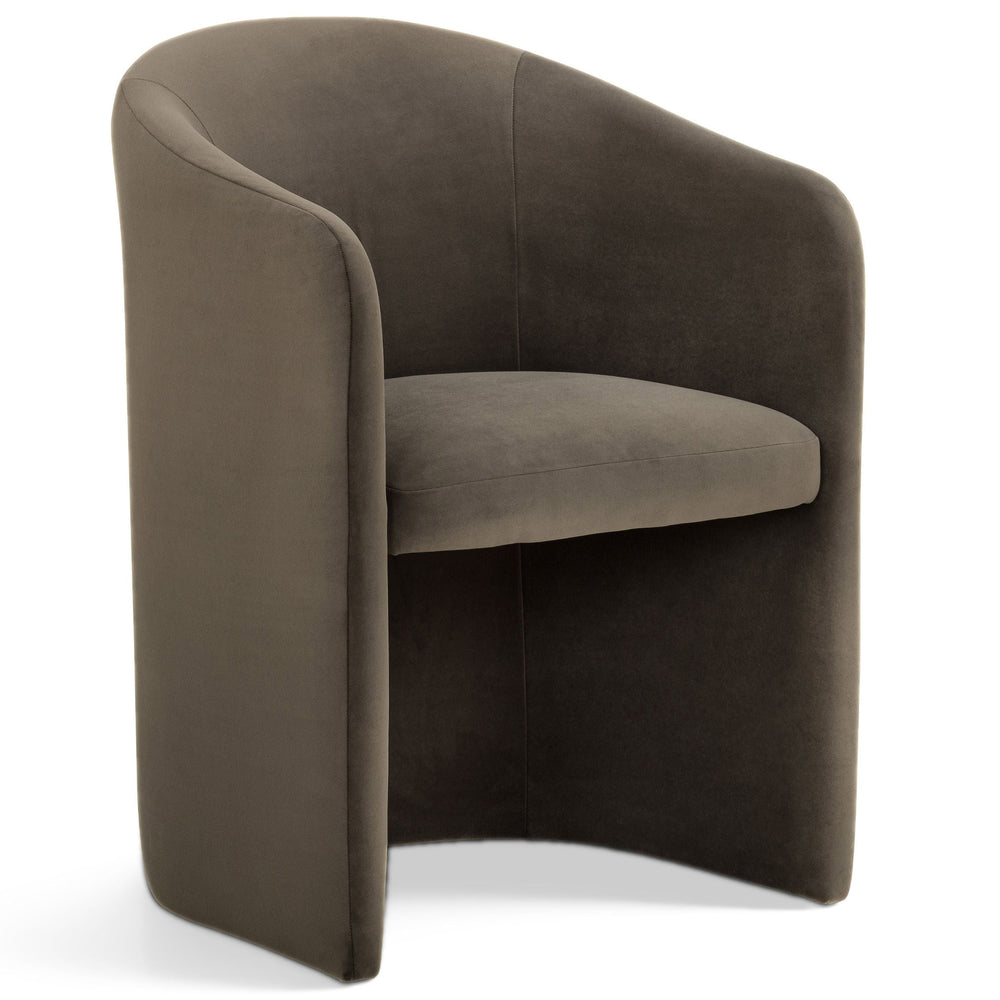 Seraphina Dining Chair, Chocolate Brown
