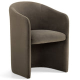 Seraphina Dining Chair, Chocolate Brown