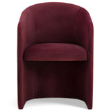 Seraphina Dining Chair, Berry Red