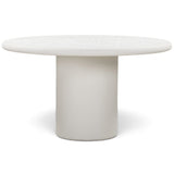 Billy Outdoor Dining Table, Cream
