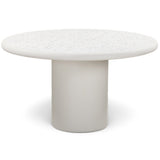 Billy Outdoor Dining Table, Cream