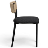 Celine Dining Chair, Black, Set of 2