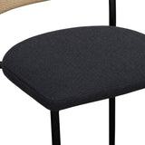 Celine Bar & Counter Stool, Black