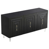 Famke Buffet, Black-Furniture - Storage-High Fashion Home