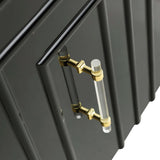 Famke Buffet, Black-Furniture - Storage-High Fashion Home