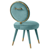 Kylie Dining Chair, Sea Blue, Set of 2-Furniture - Dining-High Fashion Home