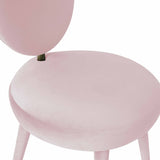Kylie Dining Chair, Bubblegum, Set of 2-Furniture - Dining-High Fashion Home