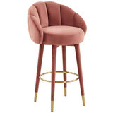 Myla Swivel Bar & Counter Stool by TOV