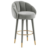 Myla Swivel Bar & Counter Stool by TOV
