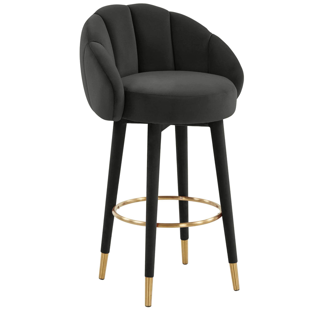 Myla Swivel Bar & Counter Stool by TOV