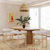 Spara Dining Chair, Cream-Furniture - Dining-High Fashion Home