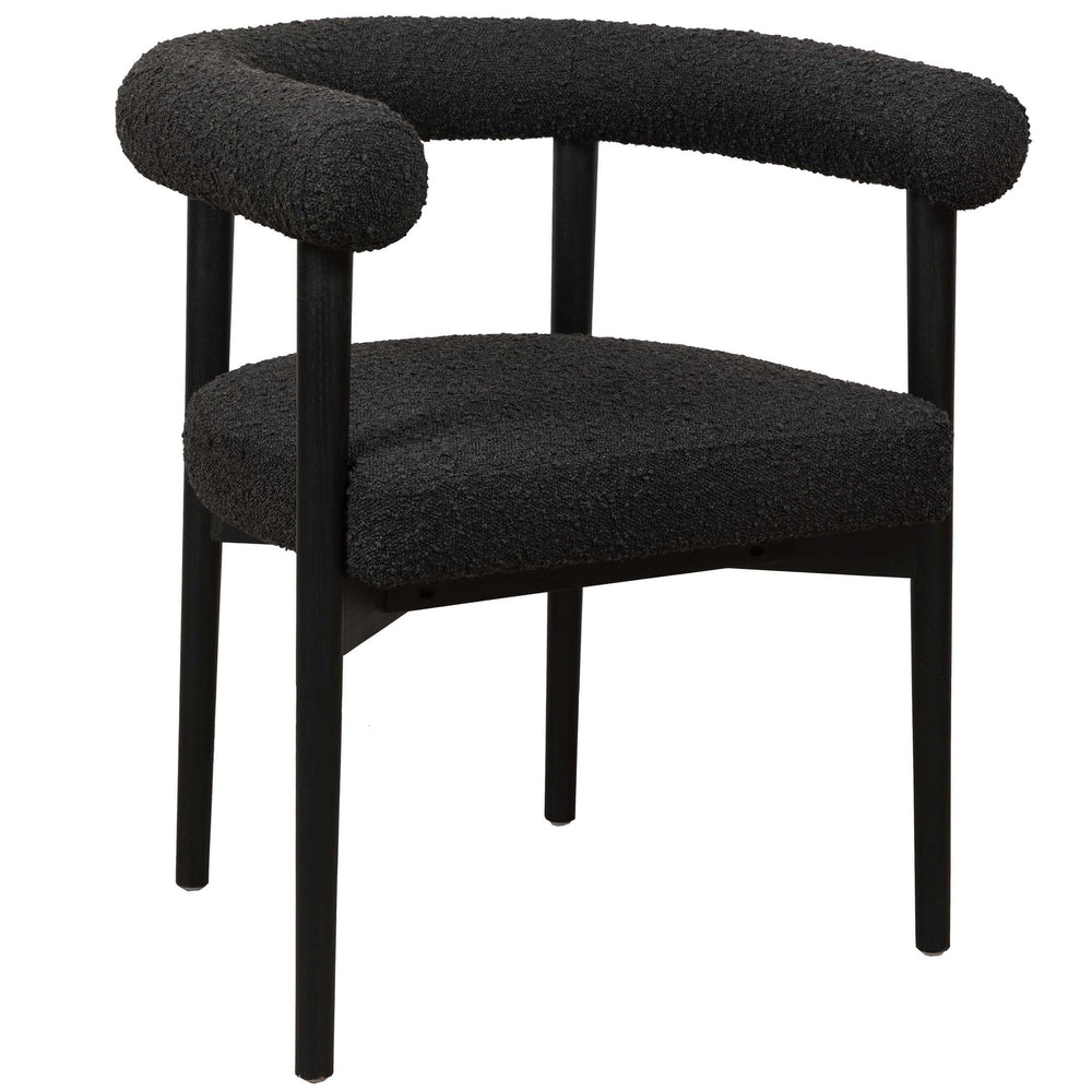 Spara Dining Chair, Black-Furniture - Dining-High Fashion Home