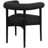 Spara Dining Chair, Black-Furniture - Dining-High Fashion Home