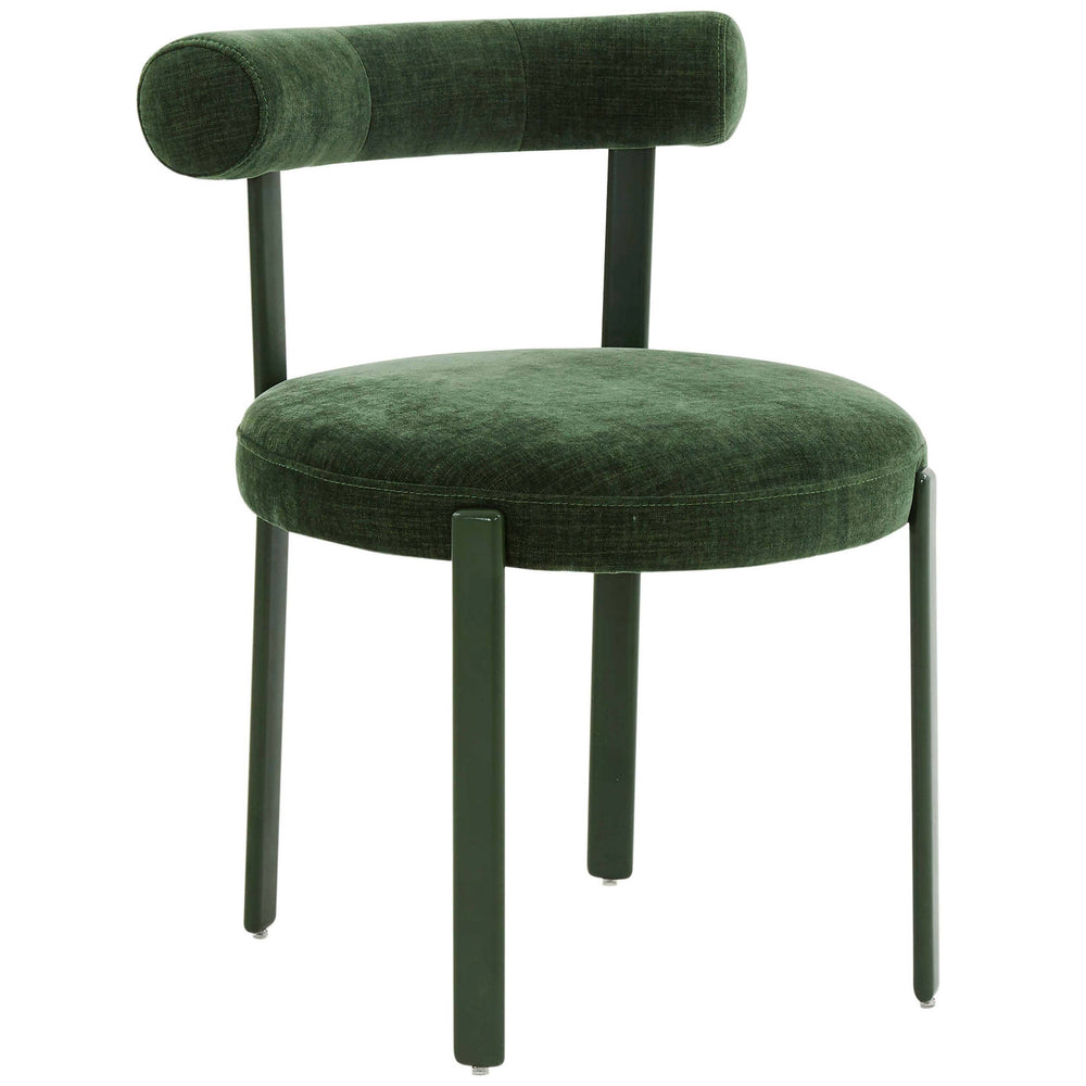 Margaret Dining Chair, Forest Green, Set of 2