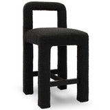 Hazel Counter Stool, Black-Furniture - Dining-High Fashion Home
