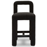 Hazel Counter Stool, Black-Furniture - Dining-High Fashion Home