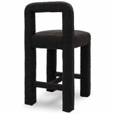 Hazel Counter Stool, Black-Furniture - Dining-High Fashion Home