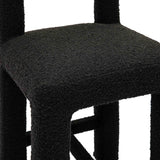 Hazel Counter Stool, Black-Furniture - Dining-High Fashion Home