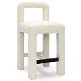 Hazel Counter Stool, Cream-Furniture - Dining-High Fashion Home