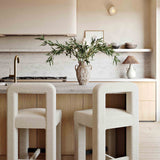 Hazel Counter Stool, Cream-Furniture - Dining-High Fashion Home