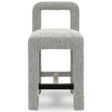 Hazel Counter Stool, Grey-Furniture - Dining-High Fashion Home