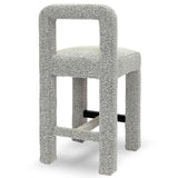 Hazel Counter Stool, Grey-Furniture - Dining-High Fashion Home