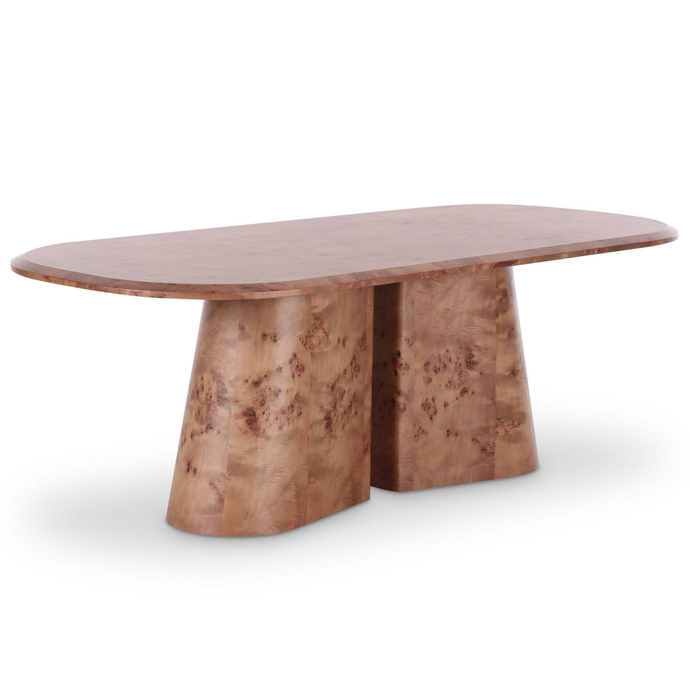 Gladyss Oval Dining Table, Honey