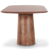 Gladyss Oval Dining Table, Honey