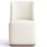 Melissa Rolling Dining Chair, Cream