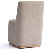 Melissa Rolling Dining Chair, Tan