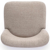 Melissa Rolling Dining Chair, Tan