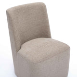 Melissa Rolling Dining Chair, Tan