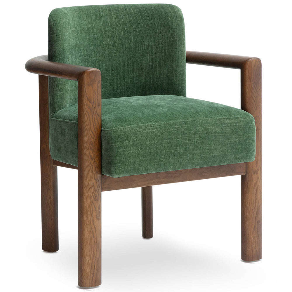 Irma Dining Chair, Forest Green