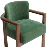 Irma Dining Chair, Forest Green