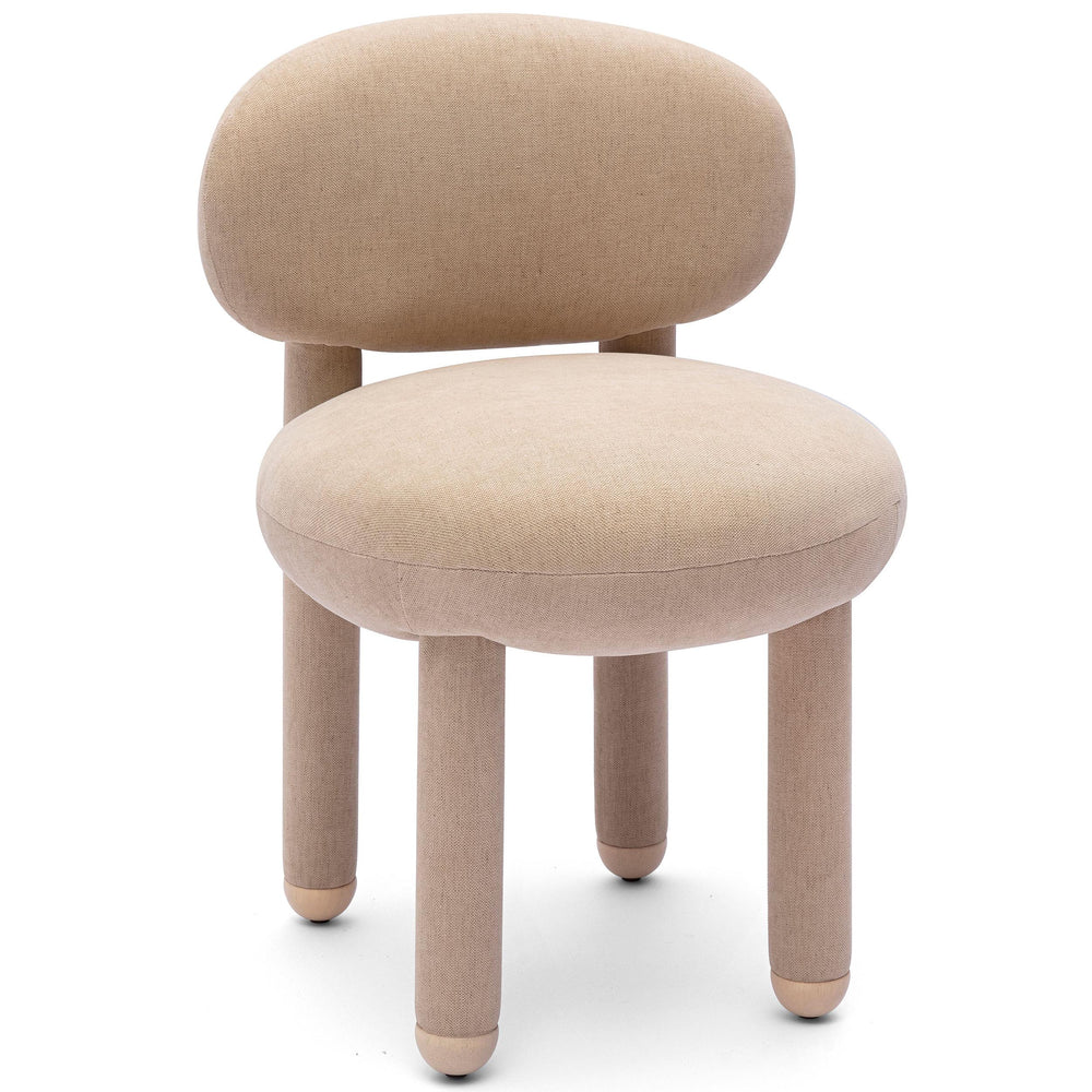 Manu Side Chair, Tan