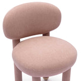 Manu Side Chair, Light Pink