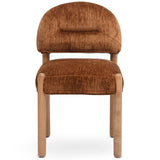 Bruno Arched Back Dining Chair, Bronze