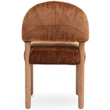 Bruno Arched Back Dining Chair, Bronze
